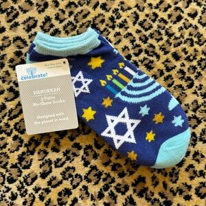 Hanukkah socks - 3 pairs (NWT)